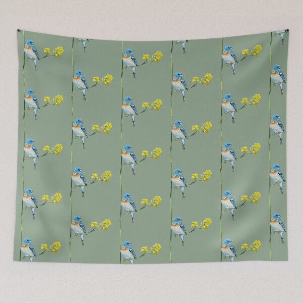 Item preview, Lazuli Bunting designed and sold by okaymoose.
