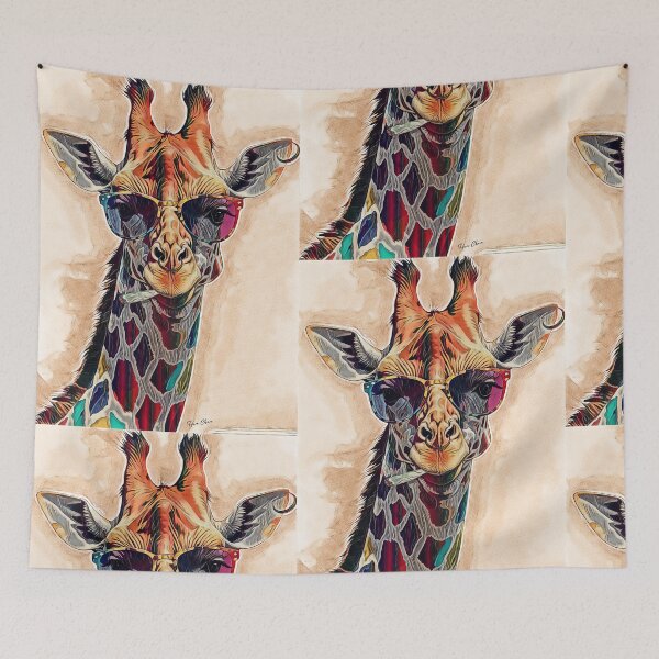 Item preview, Groovy Giraffe designed and sold by Hen-C-Art.
