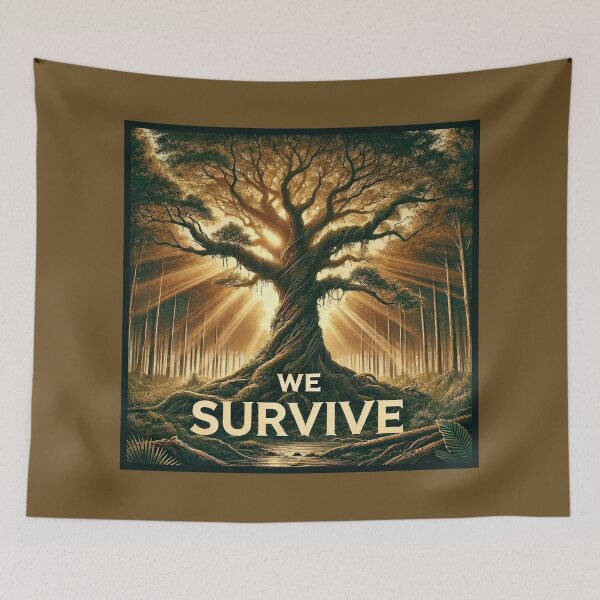 Item preview, We Survive designed and sold by IskandarDesigns.