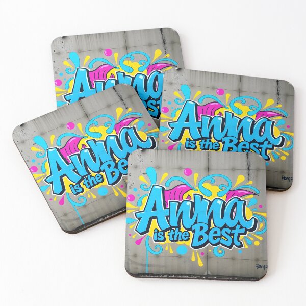 Item preview, Street Art Masterpiece: „Anna is the Best“ designed and sold by e-not-shop.