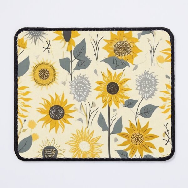Item preview, 001 Seamless Minimalist Scandinavian Sunflower Design designed and sold by Alexis Art Collection.