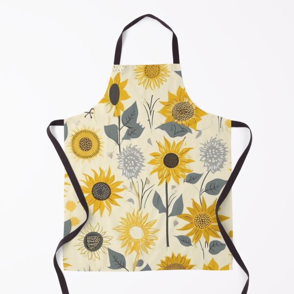 Item preview, 001 Seamless Minimalist Scandinavian Sunflower Design designed and sold by Alexis Art Collection.