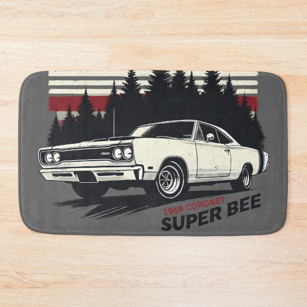 Item preview, 1969 Coronet Super Bee Muscle Car designed and sold by CreepyCornerArt.