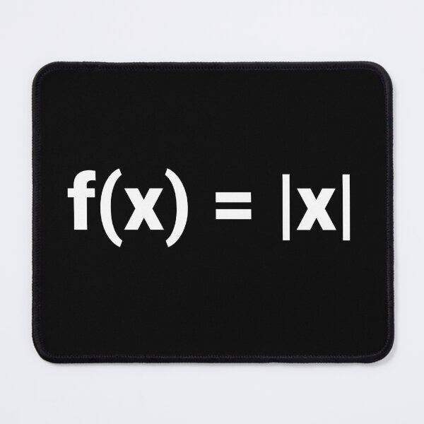 Item preview, f(x) = |x| designed and sold by Text-based T-Shirts and Gifts.