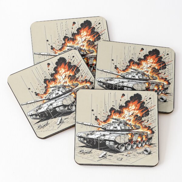 Item preview, Destroyed Merkava Tank designed and sold by IskandarDesigns.