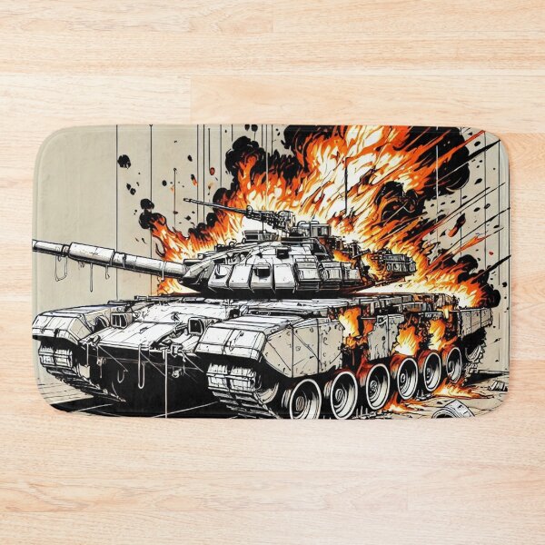 Item preview, Destroyed Merkava Tank designed and sold by IskandarDesigns.