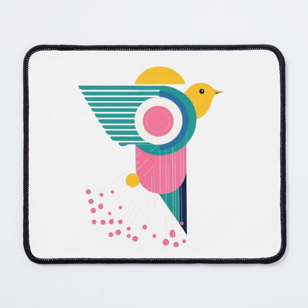 Item preview, "Abstract Geometric Bird Design | Modern Art Illustration" designed and sold by IINSPIRA.