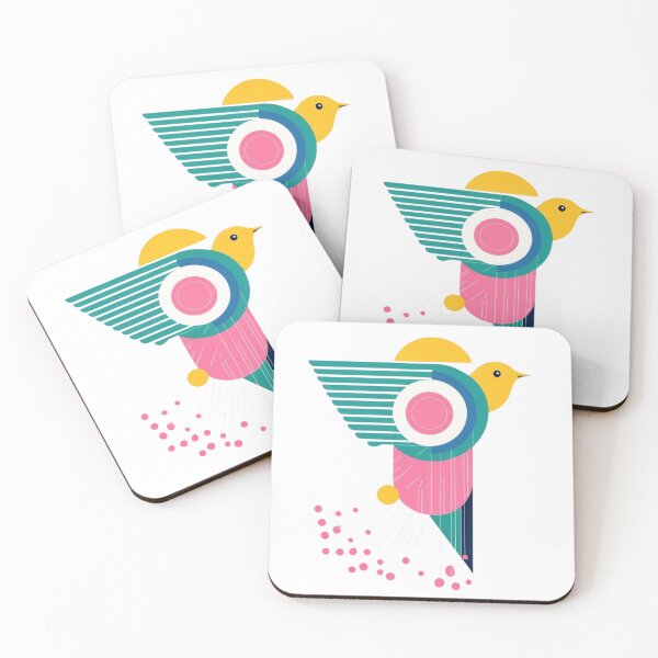 Item preview, "Abstract Geometric Bird Design | Modern Art Illustration" designed and sold by IINSPIRA.