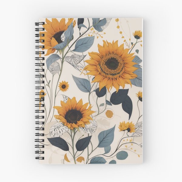 Item preview, 002 Seamless Minimalist Scandinavian Sunflower Design designed and sold by Alexis Art Collection.