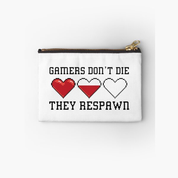 Item preview, GAMERS DON'T DIE, THEY RESPAWN designed and sold by gameboardpro.