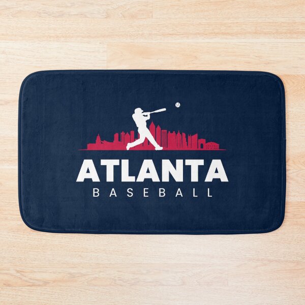 Item preview, Atlanta Baseball Minimalist City Skyline designed and sold by OffTheBat.