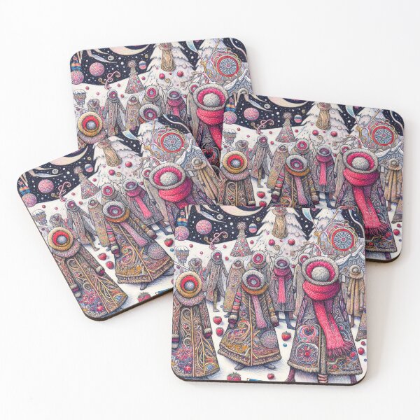 Item preview, Funny Carolers designed and sold by M-Y-A-R-T-.