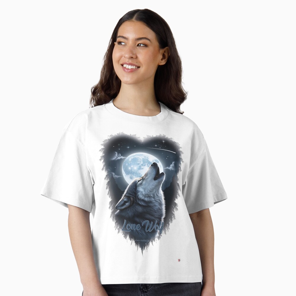 Aperçu de l'œuvre T-shirt boxy créée et vendue par Vinidal.