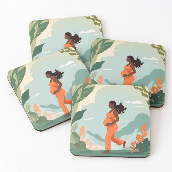 Item preview, 001 Mujer Empoderada y Embarazada designed and sold by Alexis Art Collection.