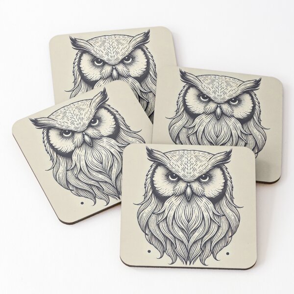 Item preview, Old Wise Owl designed and sold by IskandarDesigns.