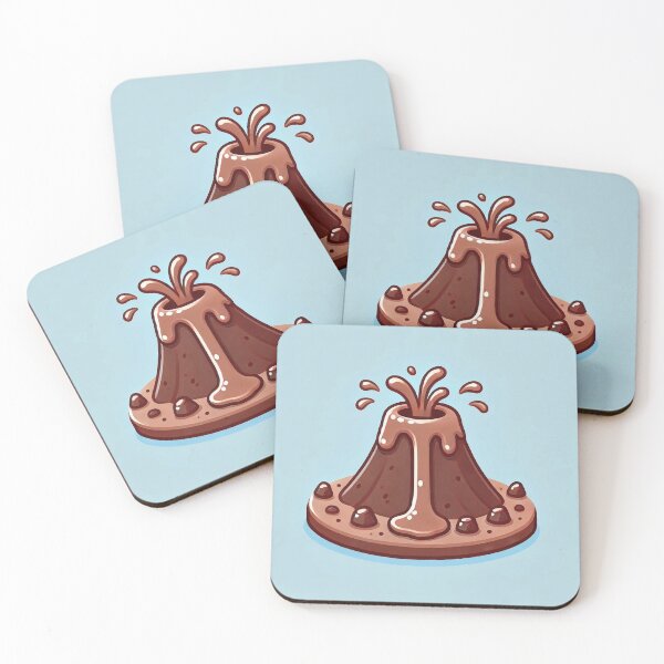 Item preview, Chocolate Volcano Island designed and sold by IskandarDesigns.