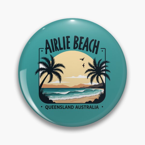Item preview, Airlie Beach Australia Retro designed and sold by ArtByMouad.