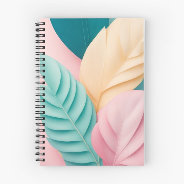 Item preview, 001 Pastel Colored Tropical Leaves designed and sold by Alexis Art Collection.