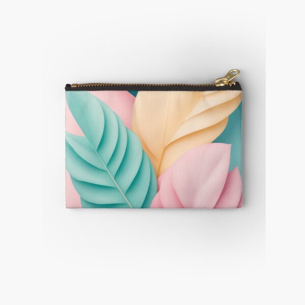 Item preview, 001 Pastel Colored Tropical Leaves designed and sold by Alexis Art Collection.