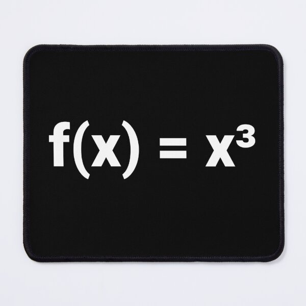 Item preview, f(x) = x³ designed and sold by Text-based T-Shirts and Gifts.