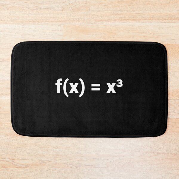 Item preview, f(x) = x³ designed and sold by Text-based T-Shirts and Gifts.