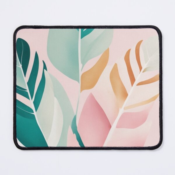 Item preview, 002 Pastel Colored Tropical Leaves designed and sold by Alexis Art Collection.