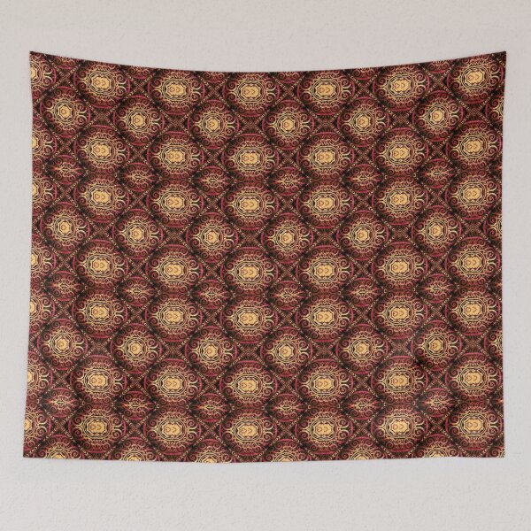 Item preview, Oriental Flame Pattern designed and sold by DFLC Prints.