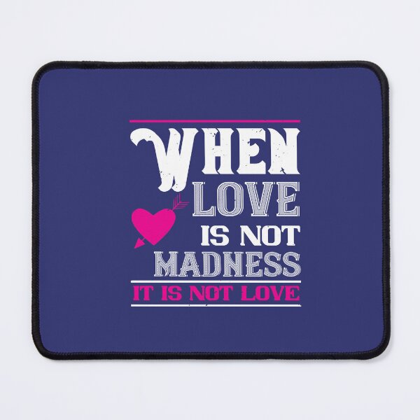 Item preview, Love is madness designed and sold by Billy Wong.