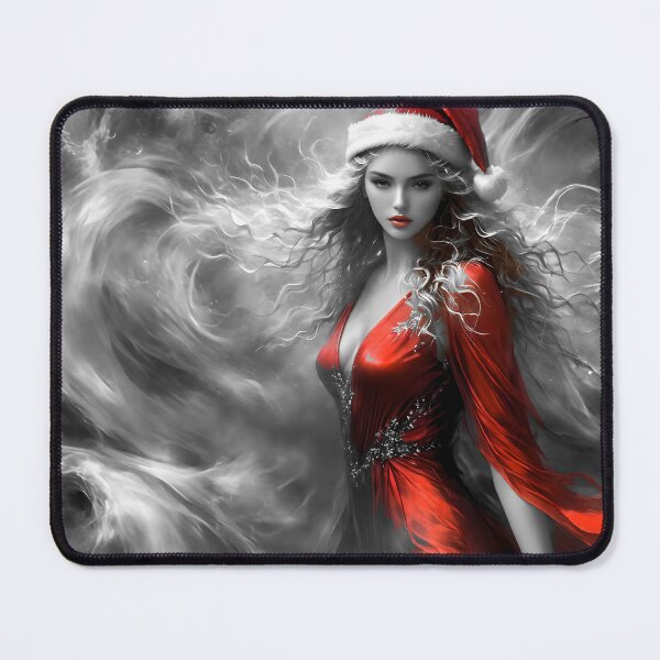Item preview, Sandra Claus (ho,ho,ho) 6 bw designed and sold by deep-sea-birds.
