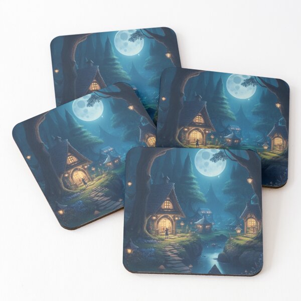 Item preview, 001 Fairy Village in a Magical Forest  designed and sold by Alexis Art Collection.