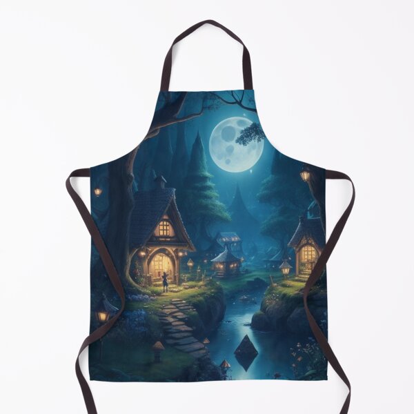 Item preview, 001 Fairy Village in a Magical Forest  designed and sold by Alexis Art Collection.