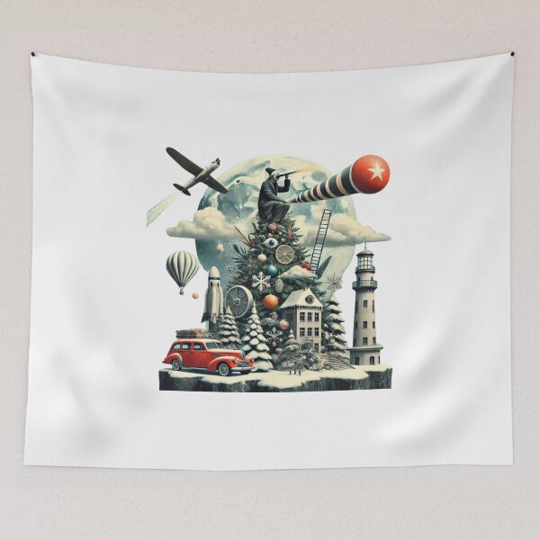Item preview, Surreal New Year’s Eve T-Shirts & Accessories – Unique, Original & Eye-Catching Party Gear  designed and sold by MiszungART.