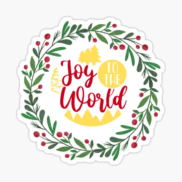 Item preview, Joy to the world designed and sold by KingdomDesigns2.