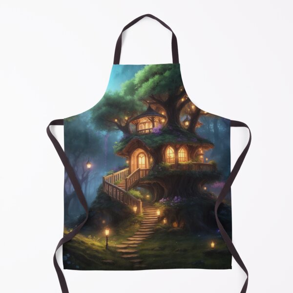 Item preview, 004 Fairy Village in a Magical Forest designed and sold by Alexis Art Collection.