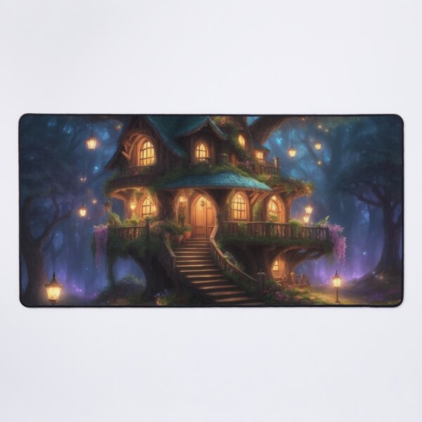 Item preview, 005 Fairy Village in a Magical Forest designed and sold by Alexis Art Collection.