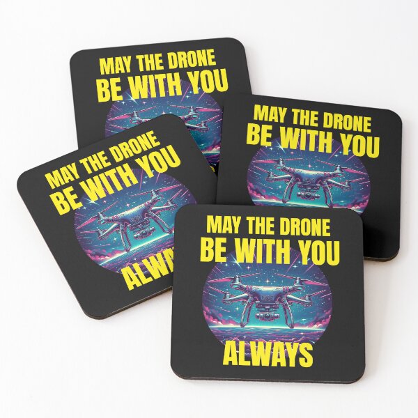 Item preview, May the drone be with you always, drone pilot T-Shirt design designed and sold by shirttruck.