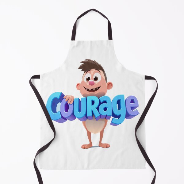 Item preview, courage, courage, clipart 3D funny, funny design designed and sold by X-ecute.