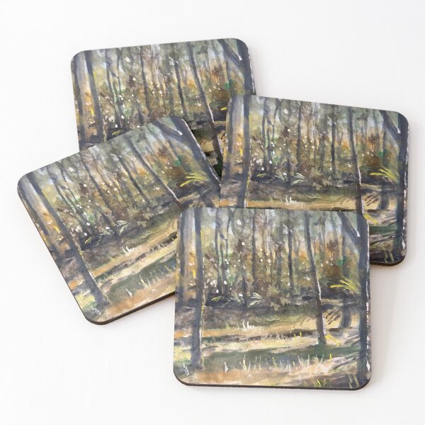 Item preview, Scott Springs Gouache Landscape designed and sold by TheArtCave.