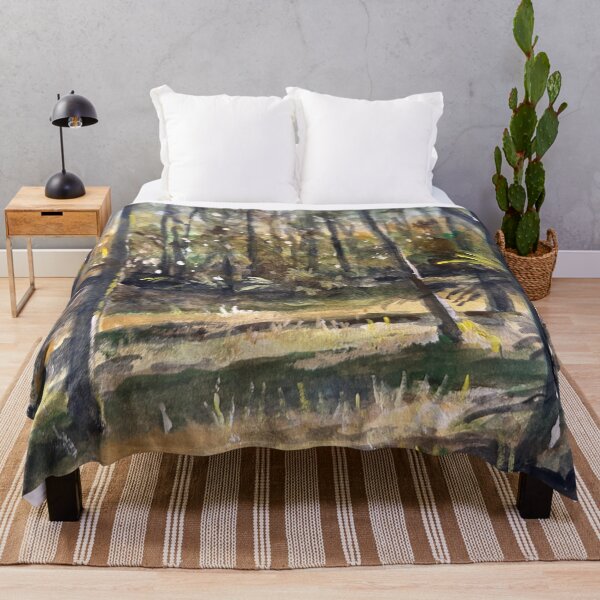 Item preview, Scott Springs Gouache Landscape designed and sold by TheArtCave.