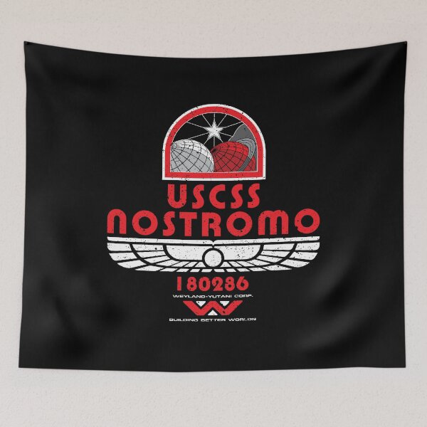 Item preview, Nostromo Crew Shirt Red designed and sold by Nerdteeshirts05.