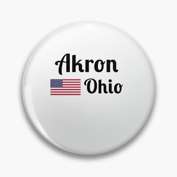 Item preview, Akron Ohio - Stylish Prints, designed and sold by Fleetwood1994.