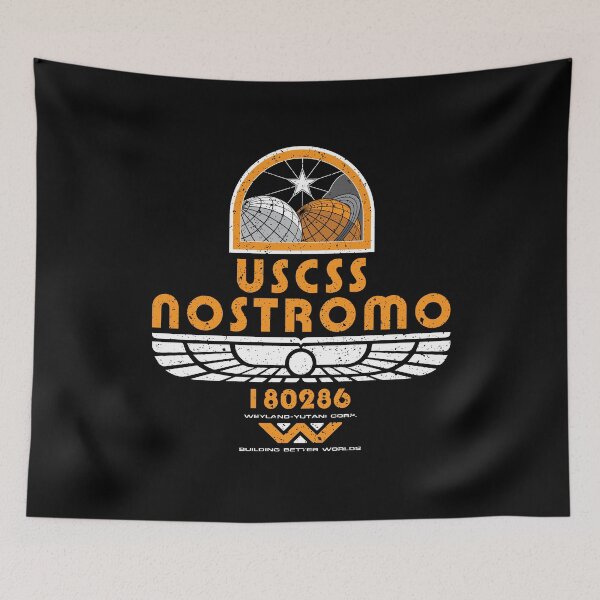 Item preview, Nostromo Crew Shirt Orange designed and sold by Nerdteeshirts05.