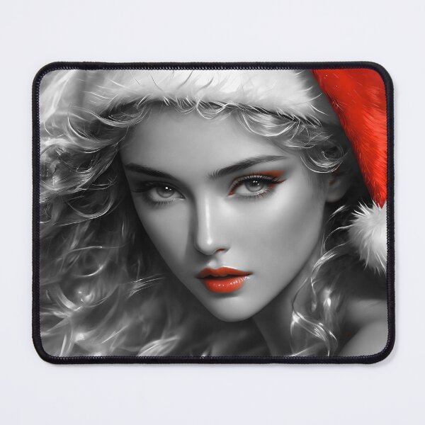 Item preview, Sandra Claus (ho,ho,ho) 7 bw designed and sold by deep-sea-birds.