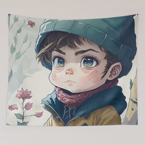 Item preview, 001 Little Boy designed and sold by Alexis Art Collection.