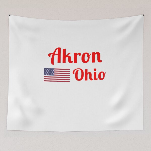 Item preview, Akron Ohio - Stylish Prints, designed and sold by Fleetwood1994.