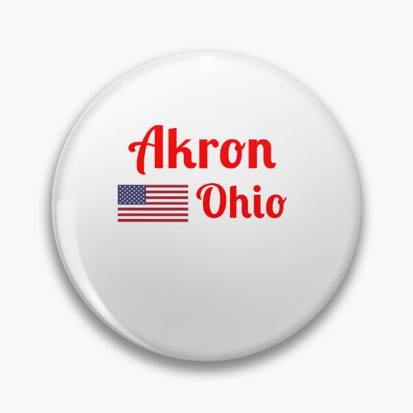 Item preview, Akron Ohio - Stylish Prints, designed and sold by Fleetwood1994.