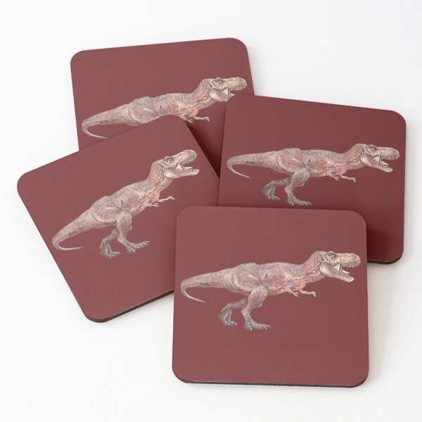 Artikelvorschau, Umriss des Königs der Dinosaurier entworfen und verkauft von Artflo27.