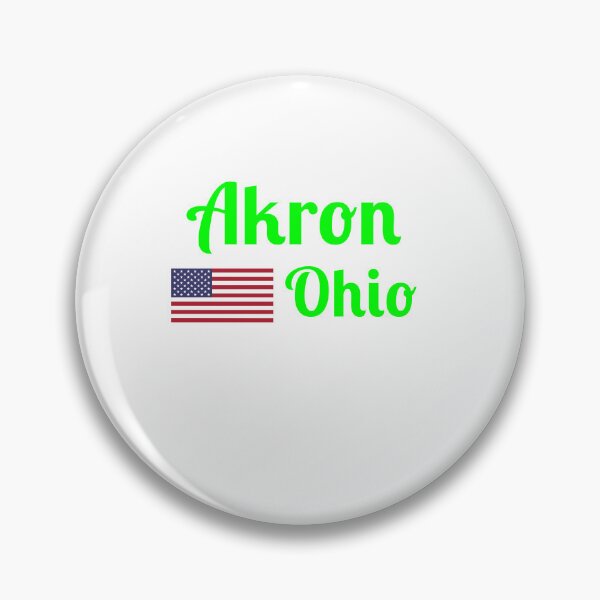 Item preview, Akron Ohio - Stylish Prints, designed and sold by Fleetwood1994.