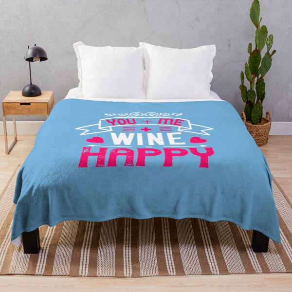 Item preview, You + Me + Wine = Happy designed and sold by Billy Wong.