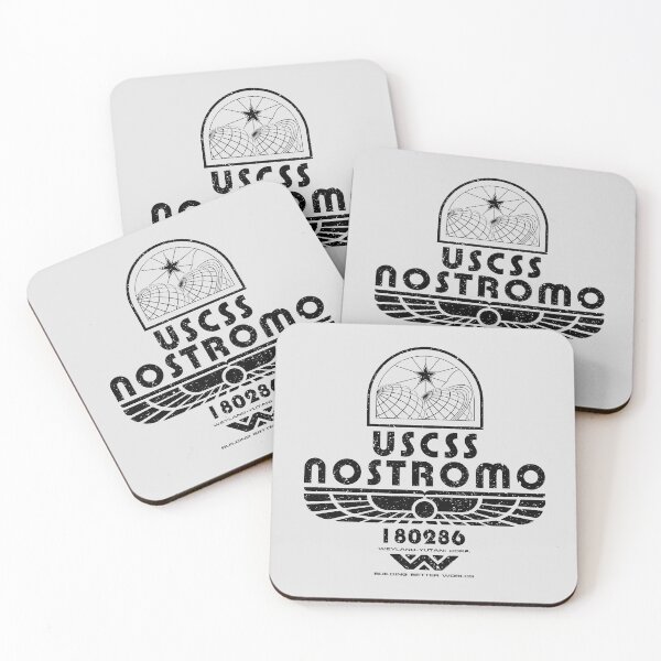 Item preview, Nostromo Crew Shirt Black designed and sold by Nerdteeshirts05.